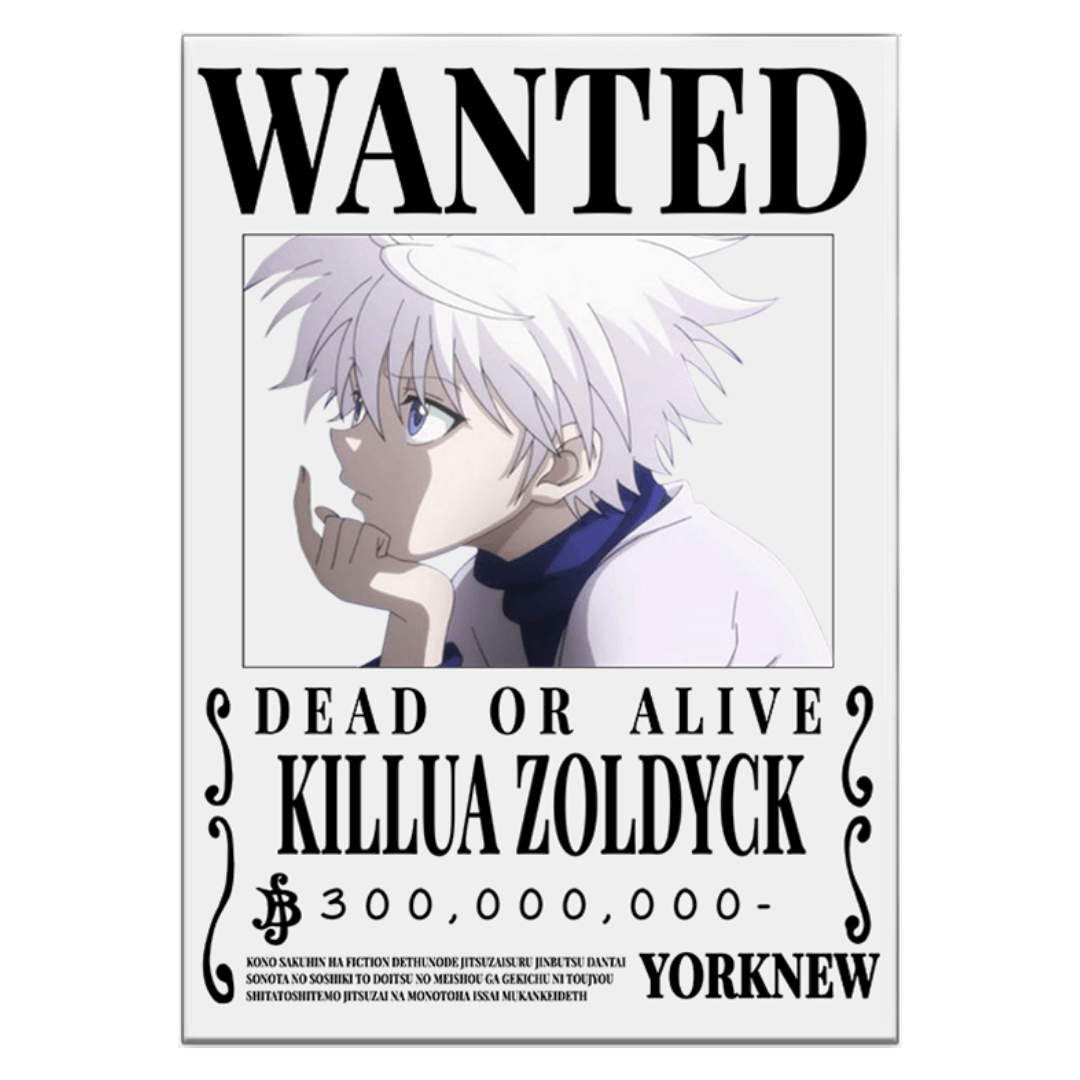 Hunter x Hunter Bounty Glas-Print